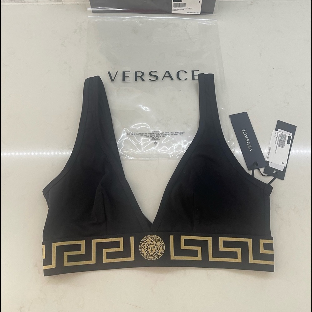 VERSACE GRECA BORDER BRALETTE
Size 3 - Picture 1 of 10